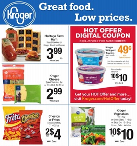 Kroger ad sale