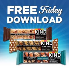 Free Friday Kind Bars - Kroger Coupon