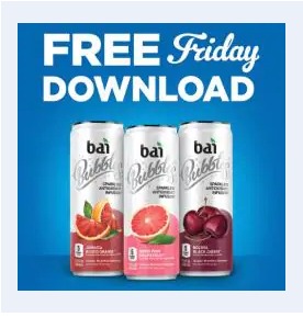 Free Friday Bai Bubbles - Coupon