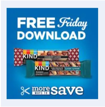 Free Friday Kind Bar - Coupon